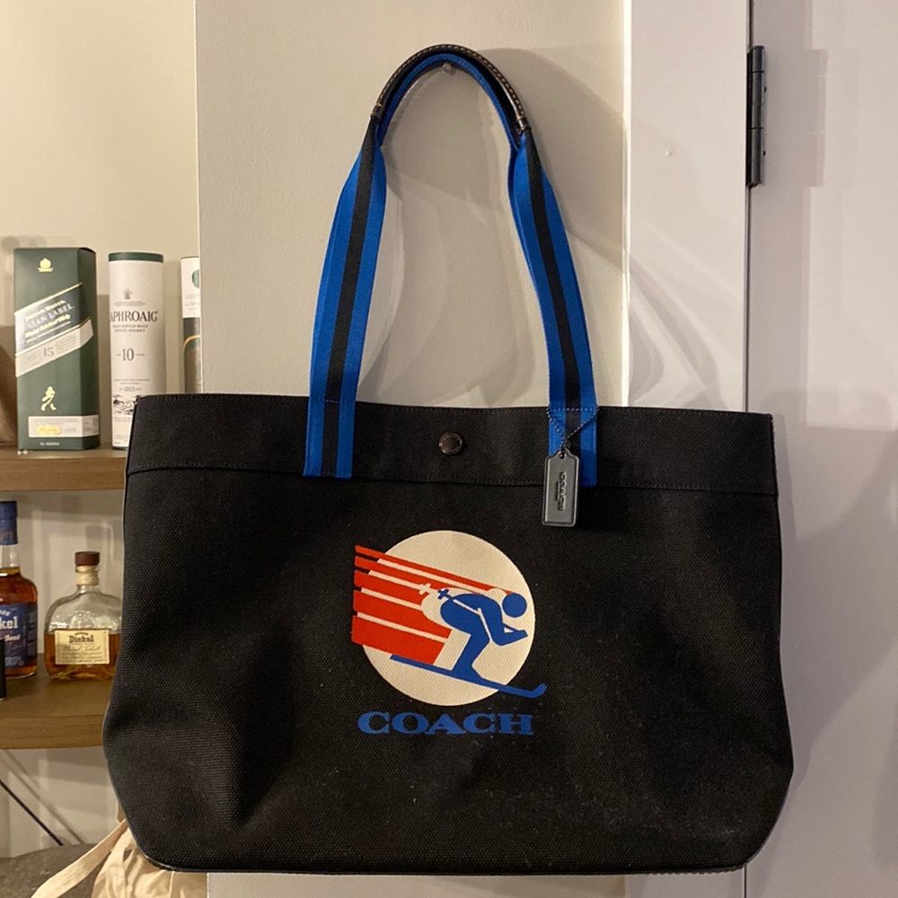 Coach Speed Ski City tote